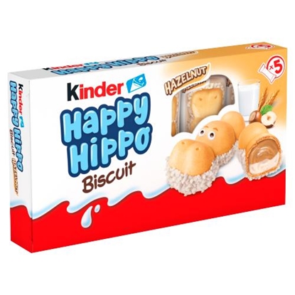 Picture of KINDER HAPPY HIPPO HAZELNUT X5